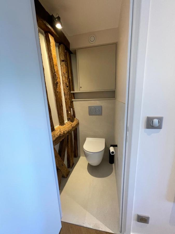 Appartement Les Hirondelles Honfleur Buitenkant foto