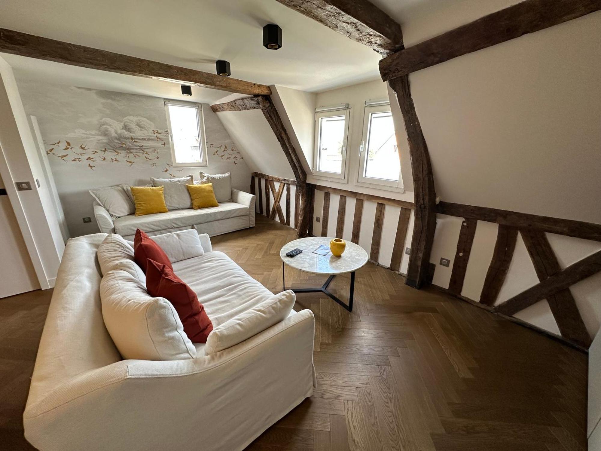 Appartement Les Hirondelles Honfleur Buitenkant foto