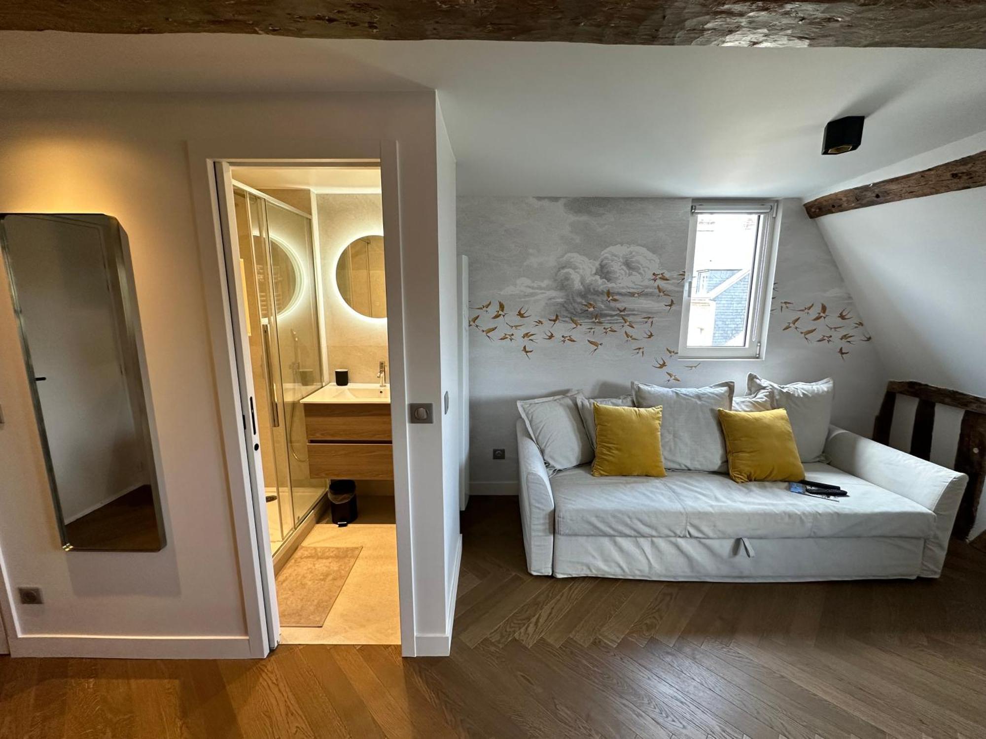 Appartement Les Hirondelles Honfleur Buitenkant foto