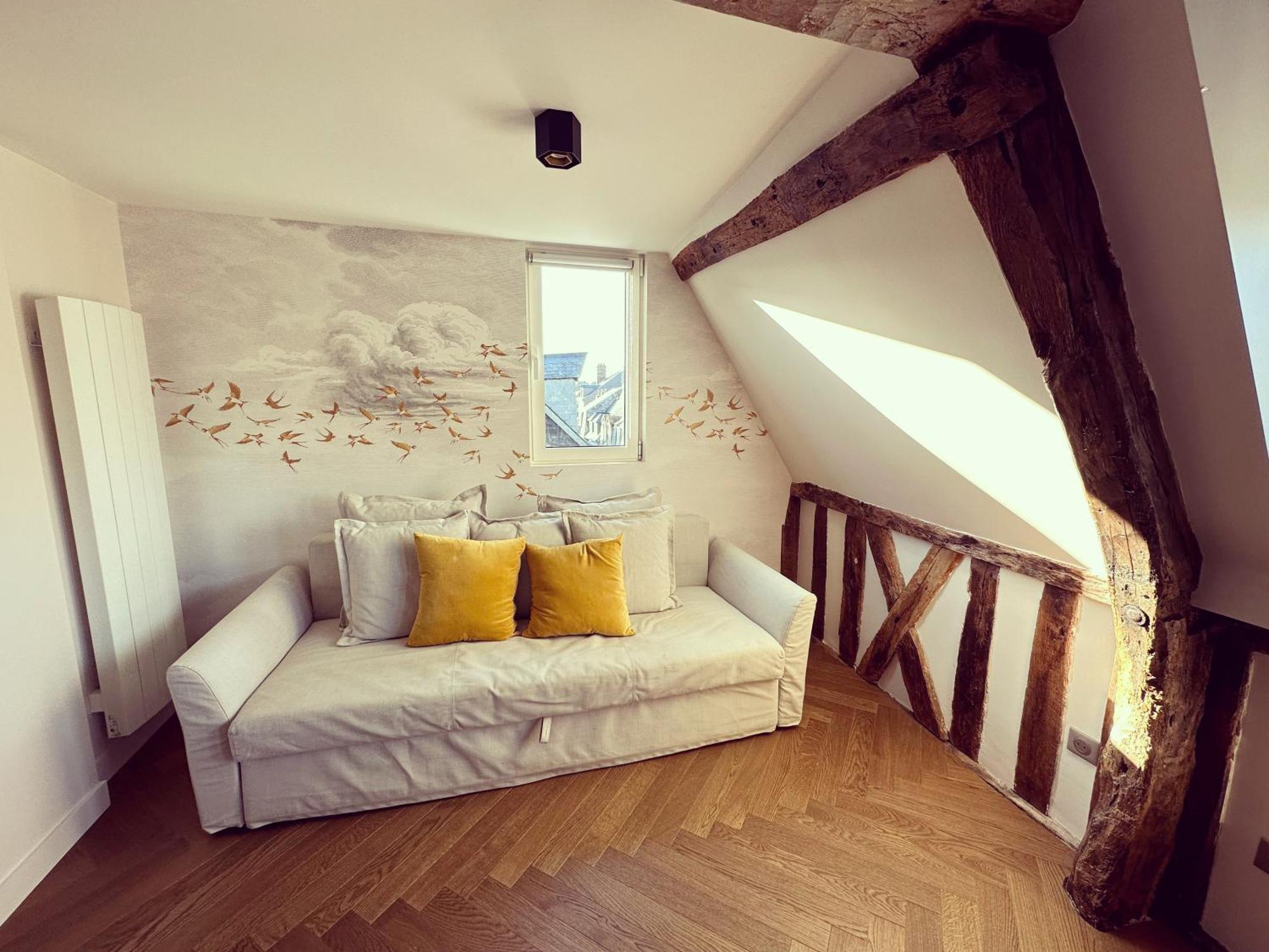 Appartement Les Hirondelles Honfleur Buitenkant foto