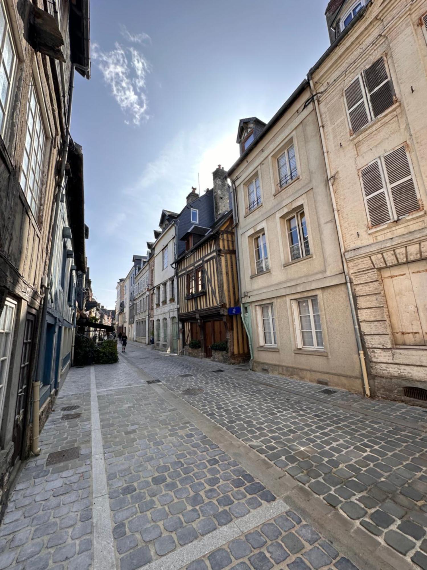 Appartement Les Hirondelles Honfleur Buitenkant foto