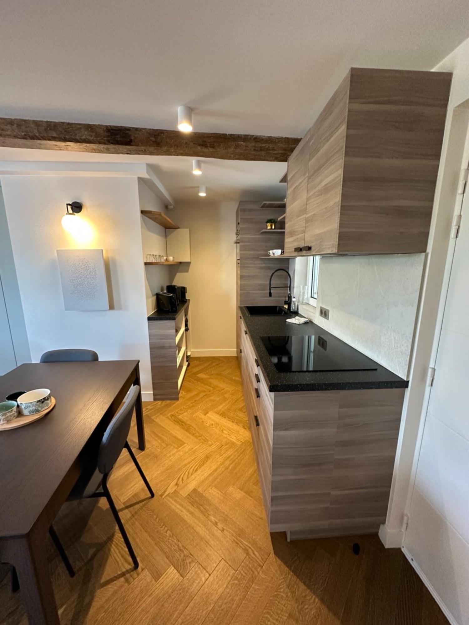 Appartement Les Hirondelles Honfleur Buitenkant foto